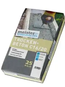 Lagerhaus Meister Trockenbeton Angebot