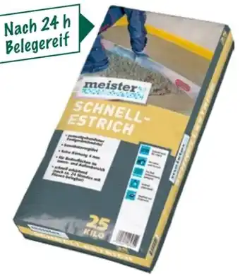 Lagerhaus Meister Schnellestrich Angebot