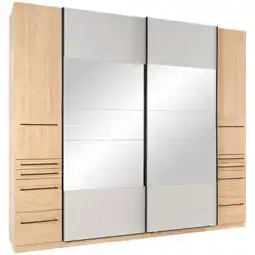 Möbelix Schwebetürenschrank + Spiegel B: 274cm Ondega Eiche Dekor Angebot
