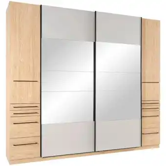 Möbelix Schwebetürenschrank + Spiegel B: 274cm Ondega Eiche Dekor Angebot