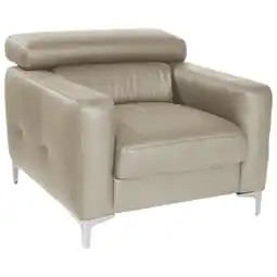 Möbelix Polstersessel Sammy Grau Leder Angebot