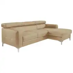 Möbelix Ecksofa Sammy Cappuccino Leder Angebot