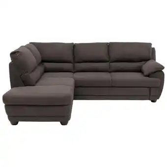 Möbelix Ecksofa Nebolo Dunkelbraun Mikrofaser Angebot