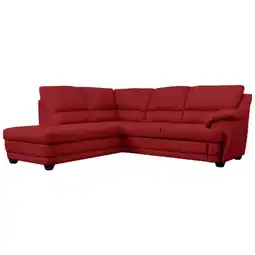Möbelix Ecksofa Nebolo Rot Lederlook Angebot