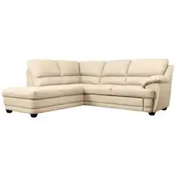 Möbelix Ecksofa Nebolo Beige Lederlook Angebot
