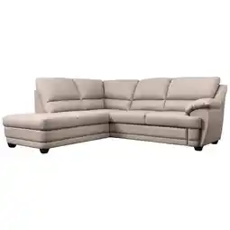 Möbelix Ecksofa Nebolo Sandfarben Lederlook Angebot