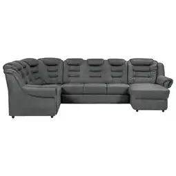 Möbelix Wohnlandschaft Boston Dunkelgrau Chenille Angebot