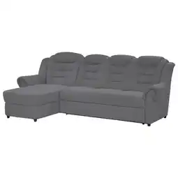 Möbelix Ecksofa Boston Dunkelgrau Chenille Angebot