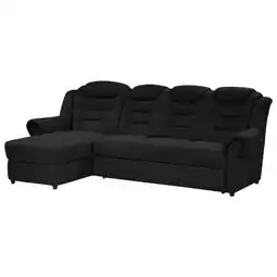 Möbelix Ecksofa Boston Schwarz Chenille Angebot