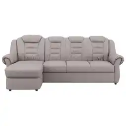 Möbelix Ecksofa Boston Hellbraun Lederlook Angebot