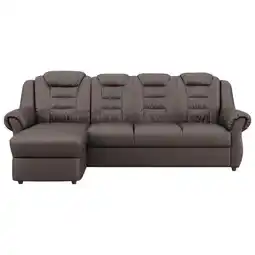 Möbelix Ecksofa Boston Braun Lederlook Angebot