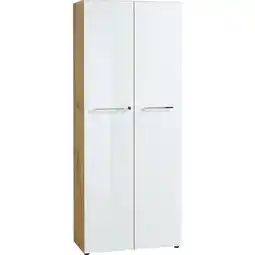 Möbelix Aktenschrank Gw-Monteria Weiß/Eiche Dekor B: 80 cm Angebot