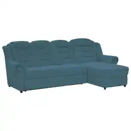 Möbelix Ecksofa Boston Blau Chenille Angebot