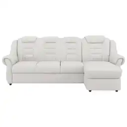 Möbelix Ecksofa Boston Weiß Lederlook Angebot