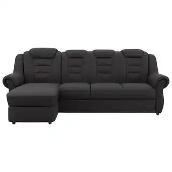 Möbelix Ecksofa Boston Schwarz Lederlook Angebot