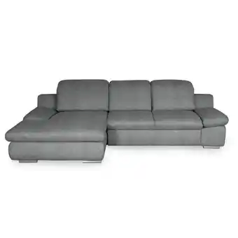 Möbelix Ecksofa Isona Dunkelgrau Chenille Angebot