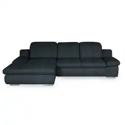 Möbelix Ecksofa Isona Schwarz Chenille Angebot