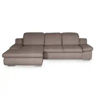 Möbelix Ecksofa Isona Taupe Chenille Angebot