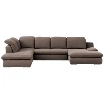 Möbelix Wohnlandschaft Isona Taupe Chenille Angebot