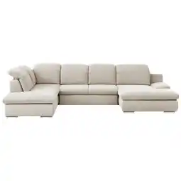 Möbelix Wohnlandschaft Isona Creme Chenille Angebot