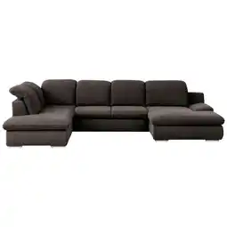 Möbelix Wohnlandschaft Isona Braun Chenille Angebot