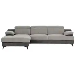 Möbelix Ecksofa Titus Hellgrau/Dunkelgrau Angebot