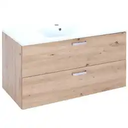 Möbelix Waschbecken mit Unterschrank B: 100 cm Weiß Angebot