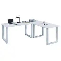 Möbelix Eckschreibtisch Lona 220x160cm Weiß Angebot