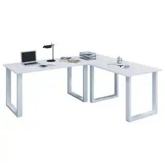 Möbelix Eckschreibtisch Lona 220x160cm Weiß Angebot