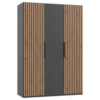 Möbelix Drehtürenschrank Andorra Eiche/Graphitfarben B: 150 cm Angebot