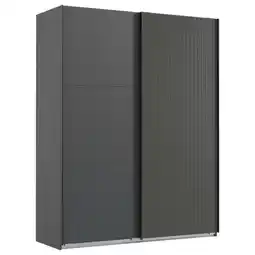 Möbelix Schwebetürenschrank Andorra Graphitfarben B: 200 Cm Angebot