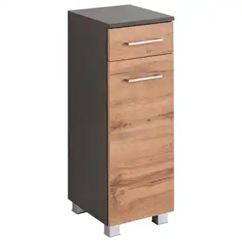 Möbelix Unterschrank Paris Eiche Wotan/Weiß B: 30 cm Angebot