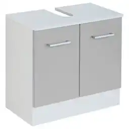 Möbelix Waschbeckenunterschrank Riga Hellgrau/weiß B: 60 Cm Angebot