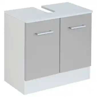 Möbelix Waschbeckenunterschrank Riga Hellgrau/weiß B: 60 Cm Angebot