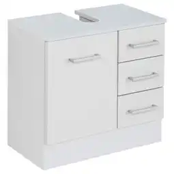 Möbelix Waschbeckenunterschrank Riga B: 60 cm Weiß Angebot