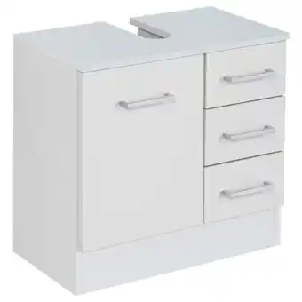 Möbelix Waschbeckenunterschrank Riga B: 60 cm Weiß Angebot