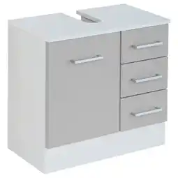 Möbelix Waschbeckenunterschrank Riga Hellgrau/weiß B: 60 Cm Angebot