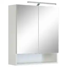 Möbelix Spiegelschrank Riga 2-Türig BxHxT: 60x71x20 cm Angebot