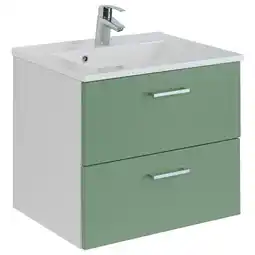 Möbelix Waschtischkombi Riga Grün/weiß B: 60 Cm Angebot