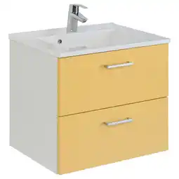 Möbelix Waschtischkombi Riga Gelb/Weiß B: 60 cm Angebot