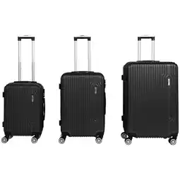 Möbelix Reisekoffer Set 3-Tlg. Palermo 4 Rollen Hartschale Angebot