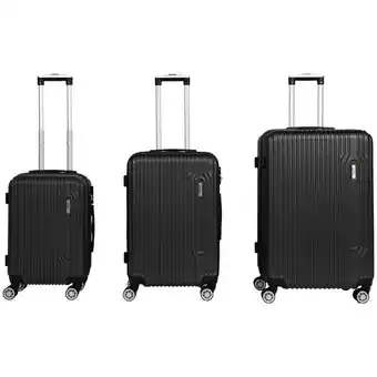 Möbelix Reisekoffer Set 3-Tlg. Palermo 4 Rollen Hartschale Angebot
