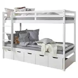 Möbelix Etagenbett Finn Weiß Kiefer Massiv Mit Leiter Angebot