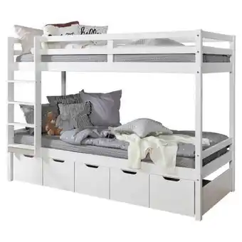 Möbelix Etagenbett Finn Weiß Kiefer Massiv Mit Leiter Angebot