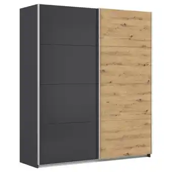 Möbelix Schwebetürenschrank B: 181cm Feldkirch Grau/eiche Dekor Angebot