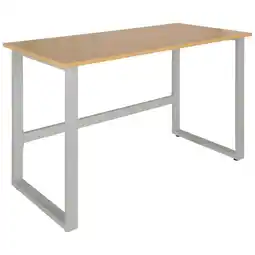 Möbelix Schreibtisch Workspace Light I Silbern/buche Dekor Angebot