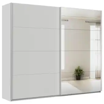Möbelix Schwebetürenschrank + Spiegel B: 271cm Feldkirch Seidengrau Angebot