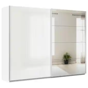 Möbelix Schwebetürenschrank + Spiegel B: 271cm Feldkirch Weiß Angebot