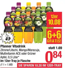 Maximarkt Pfanner Vitamingetränk Angebot