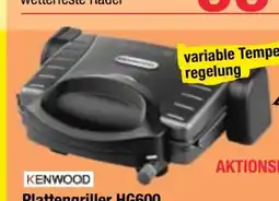 Maximarkt Kenwood Plattengriller HG600 Angebot